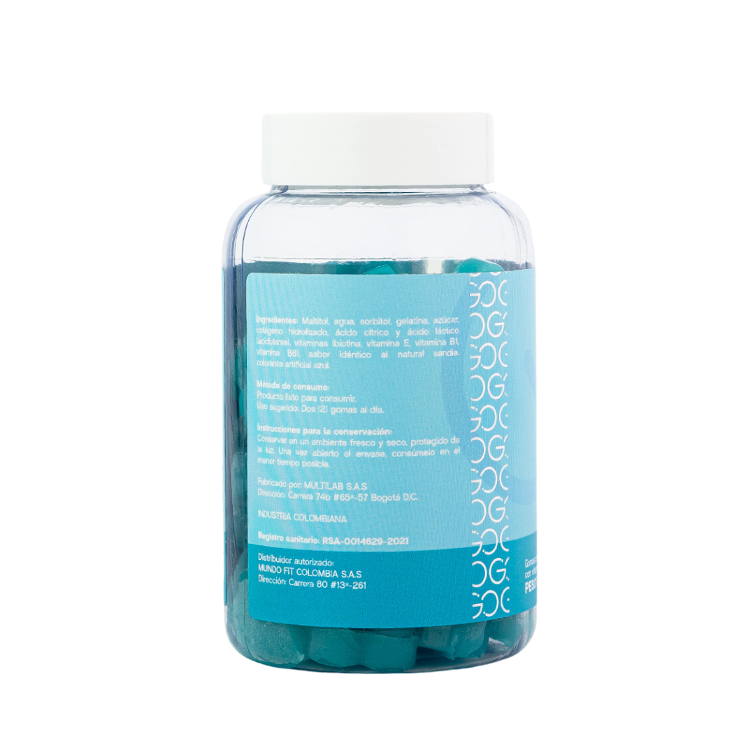 GO HAIR-Vitaminas En Gomas Para Cabello y Uñas