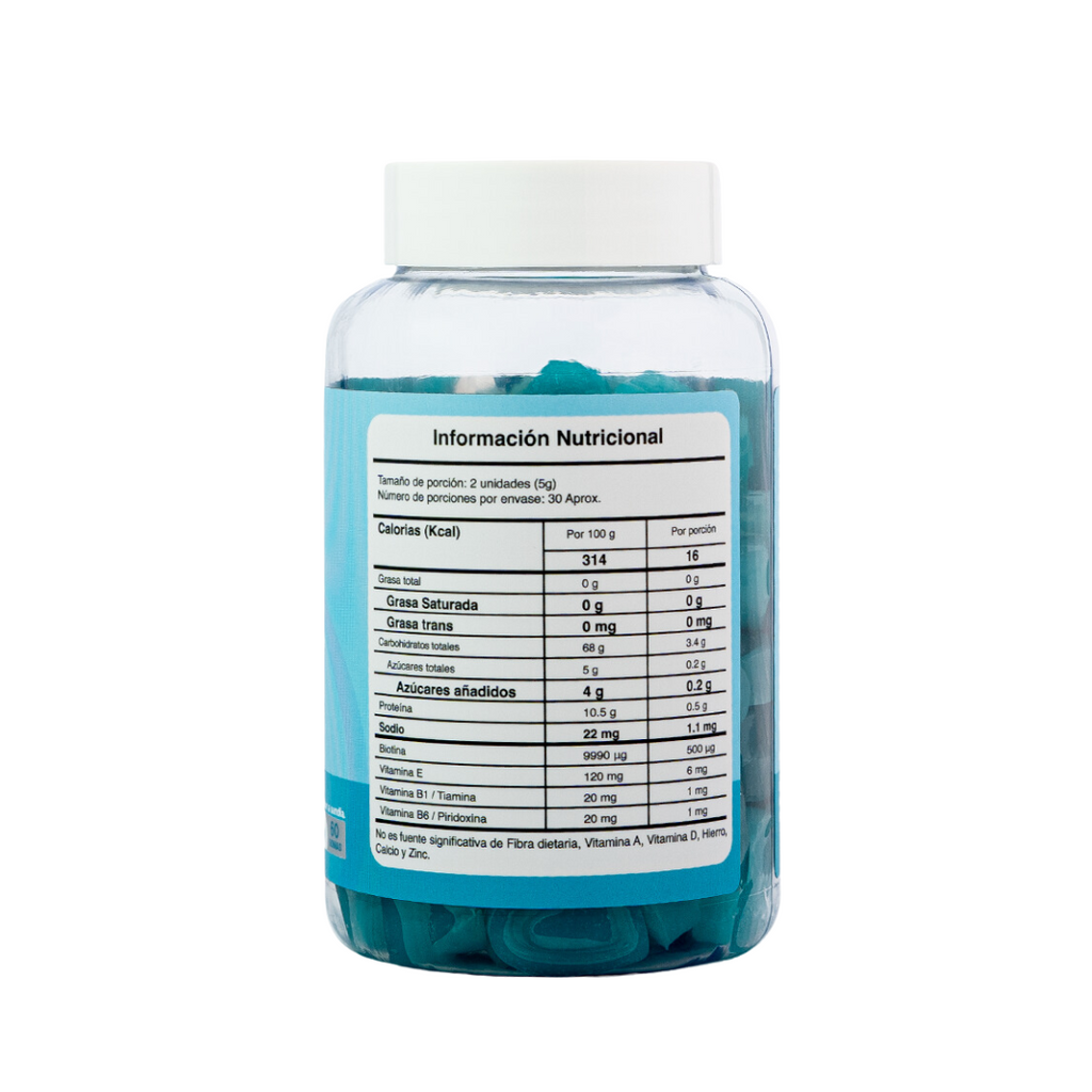 GO HAIR-Vitaminas En Gomas Para Cabello y Uñas