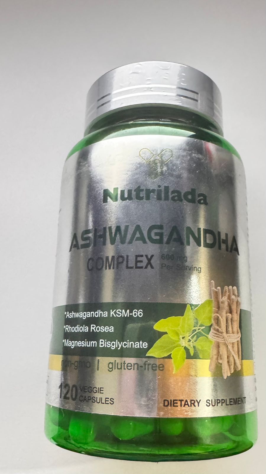 Ashwagandha Vitaminas 120 Capsulas