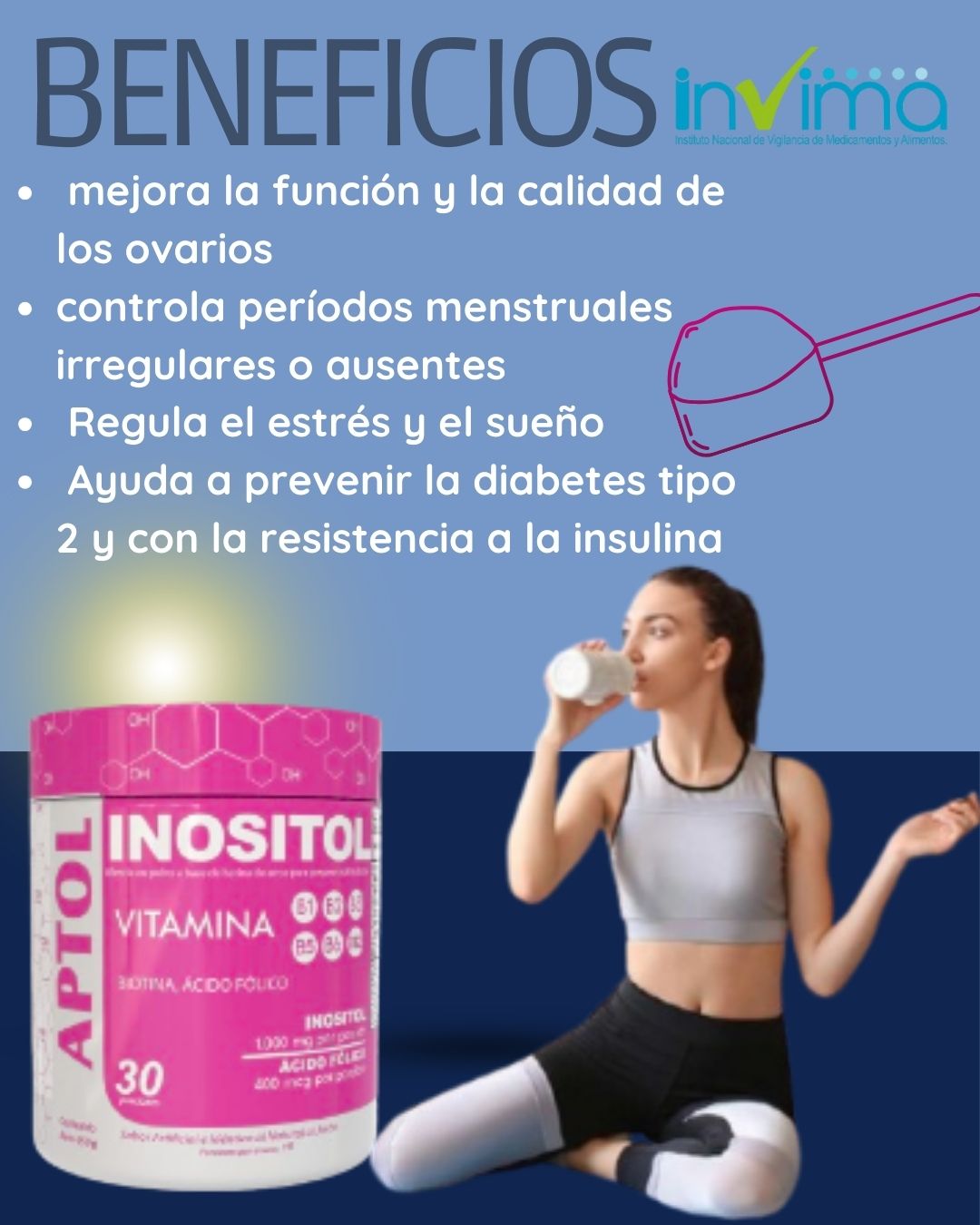 Inosito con Vitamina B Internatural