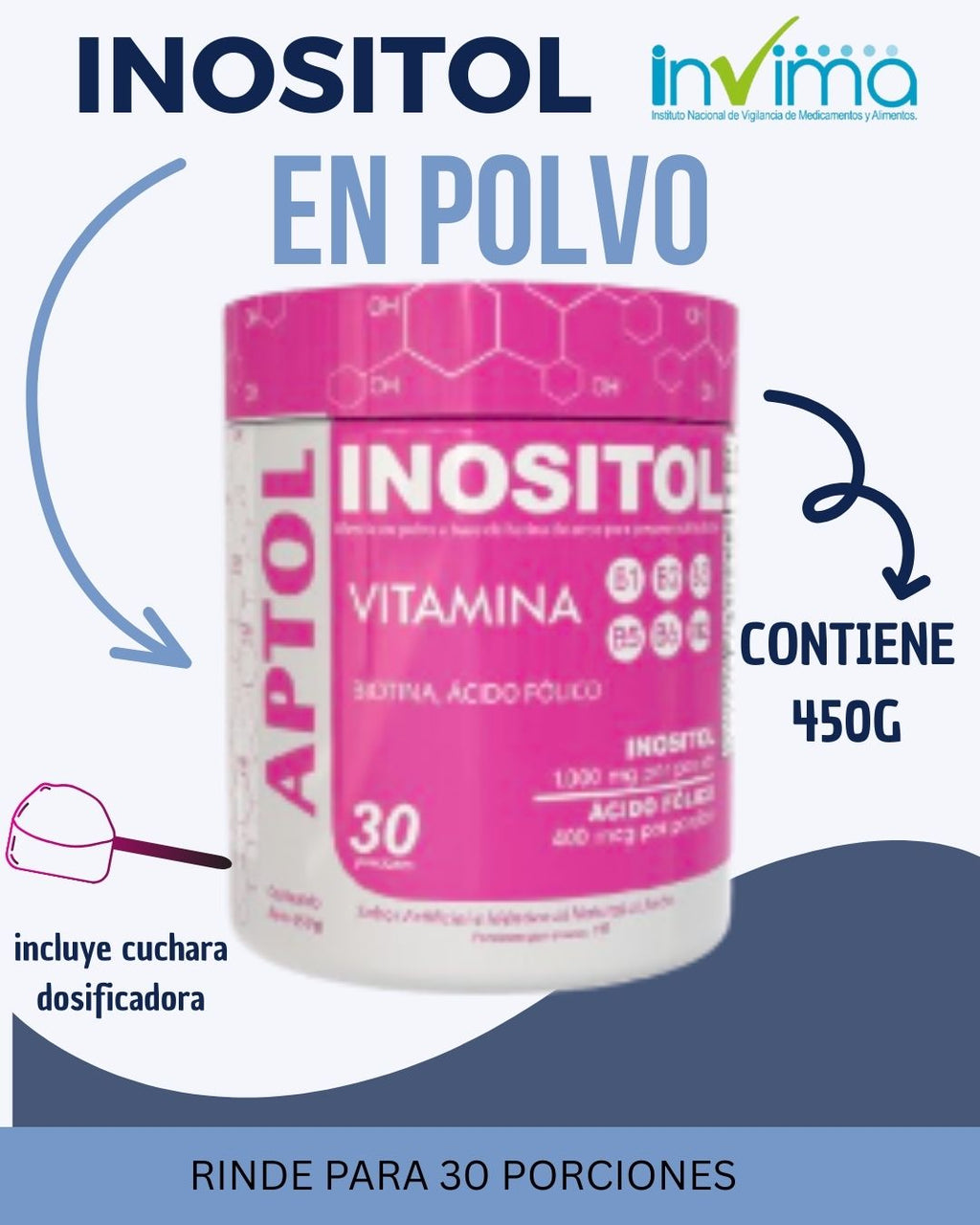 Inosito con Vitamina B Internatural