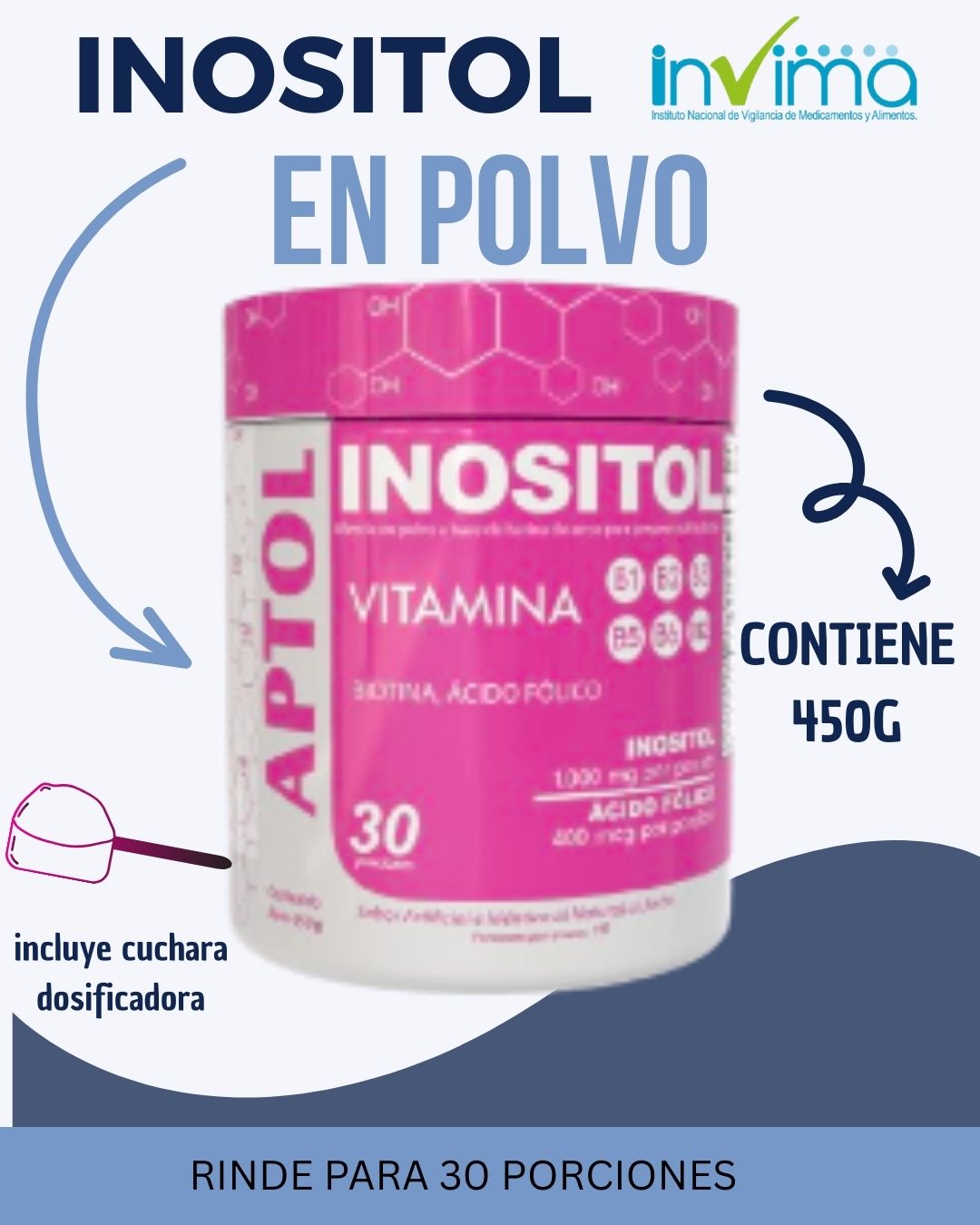 Inosito con Vitamina B Internatural